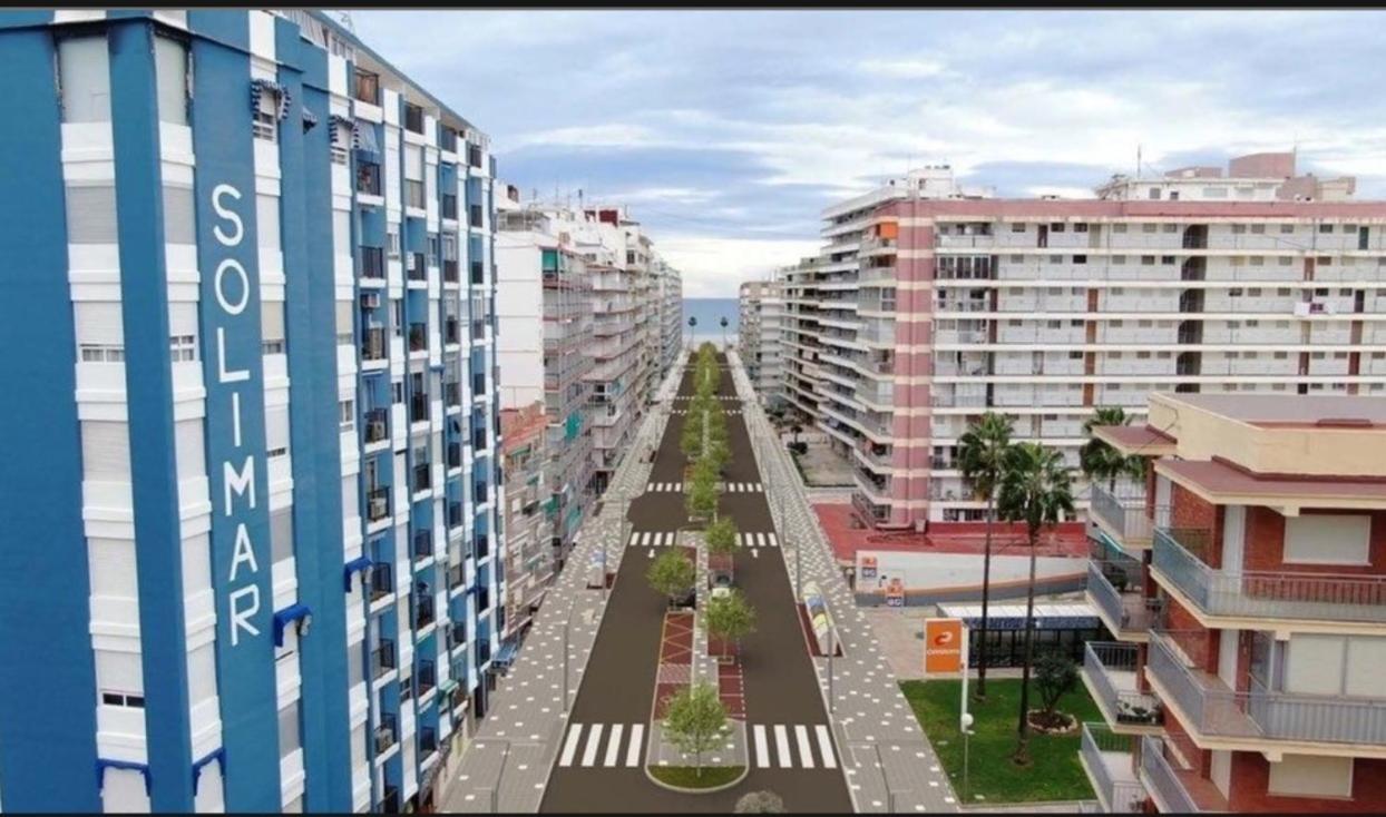 Apartamento Suerte Con Vistas A La Playa San Antonio De Cullera Esterno foto